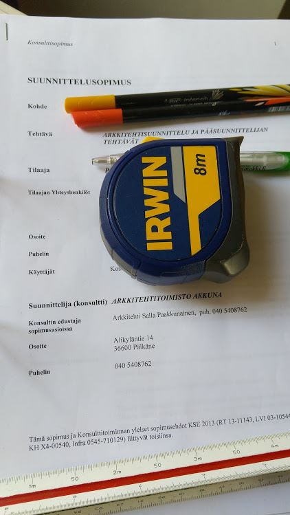 Ainoastaan amatööri jättää sopimatta kirjallisesti